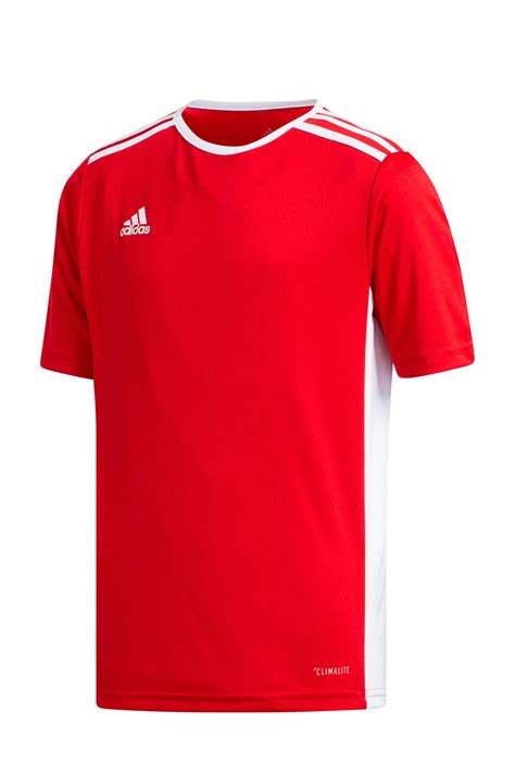 rode adidas voetbalshirt|Adidas voetbalshirt.